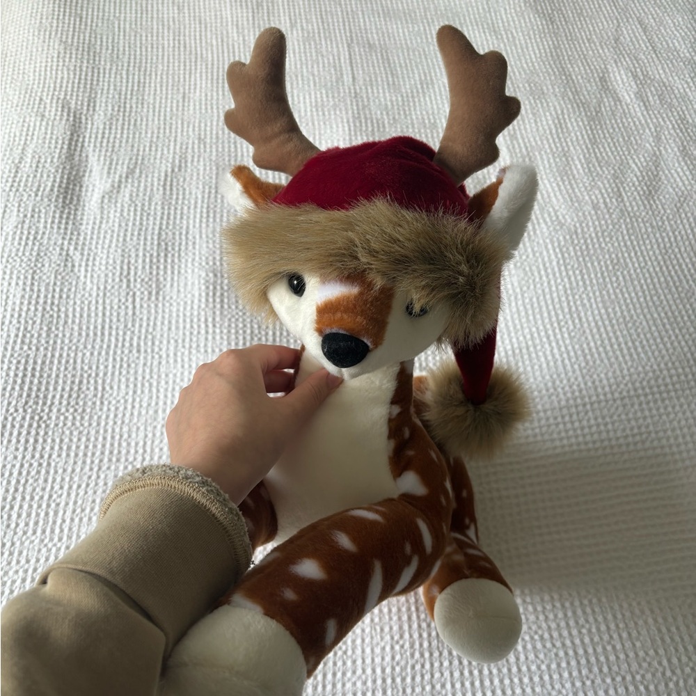 Christmas Stuffed Animal Dear